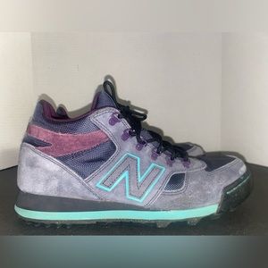 New Balance Heritage Trail Hi Men's Hiking Shoes H710DG Blue Size 10 Purple